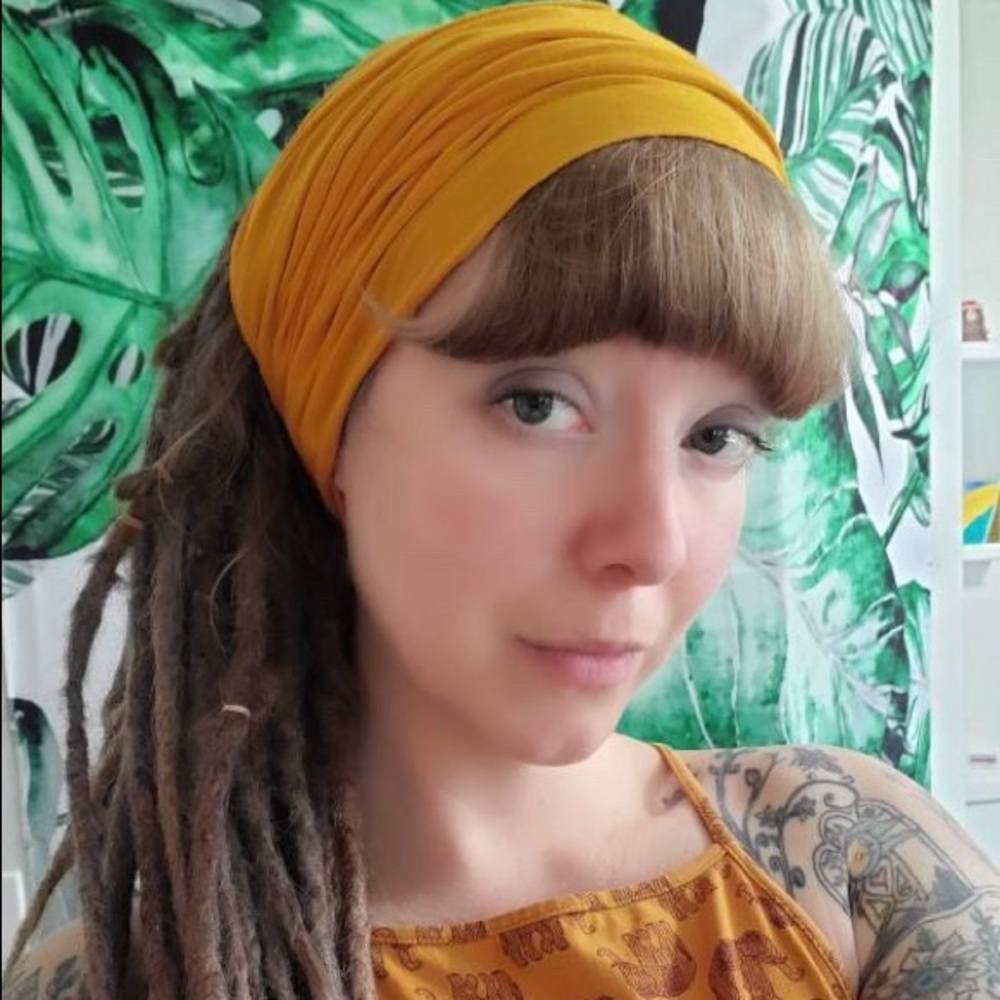 *New* Mustard Gold Handmade Bandeau Headbands!